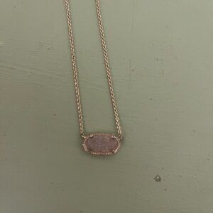 Kendra Scott  Gold and white  Pendant Necklace